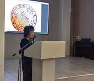 Библиотечная лекция Н.М. Екеевой о государственной символике Республики Алтай