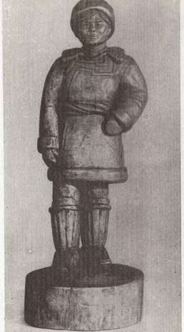 Первый алтайский скульптор Ярымка Мечешев